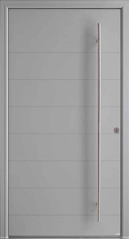 Porte d'entrée Aluminium Phosphore -