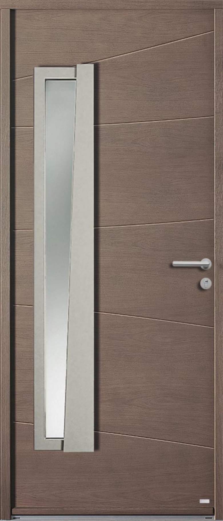 Porte d'entrée Bois Sigri -