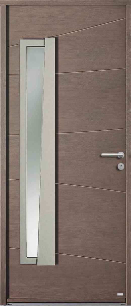 Porte d'entrée Bois Sigri -